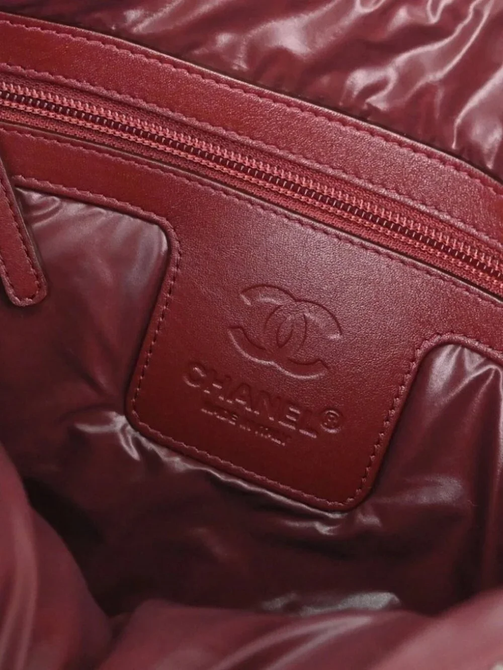Chanel Black Canvas Coco Cocoon Messenger Shoulder Bag